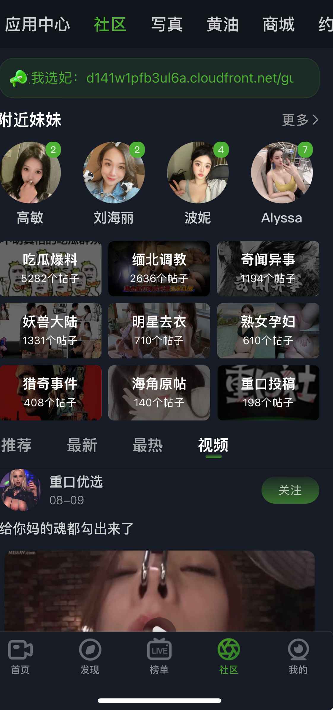 重口社社区动态